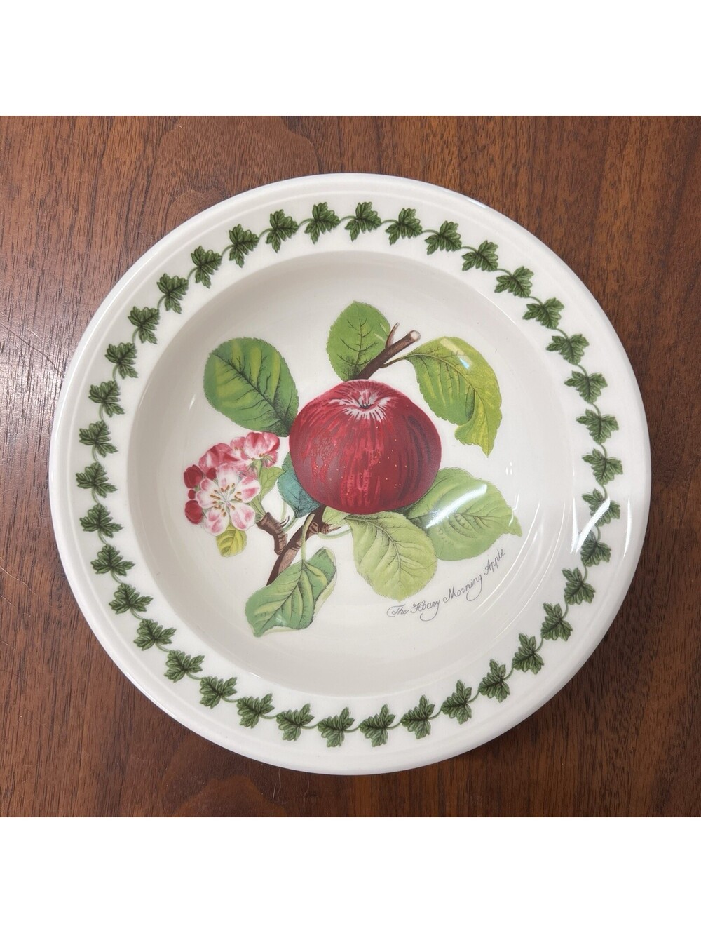 Portmeirion Pomona Bowl Cereal Hoary Morning Apple Border Cottage English Garden